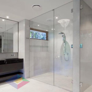 shower screen door framless